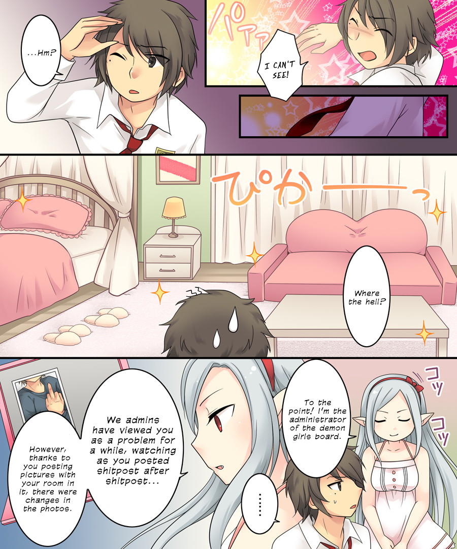 Hentai Manga Comic-The Story of Becoming The Vampire Princess' Little Sister Underling Because You Spammed The Imageboards-Read-7